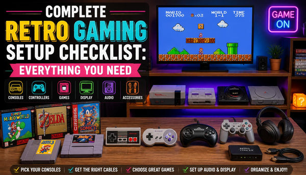 Complete Retro Gaming Setup Checklist: Everything You Need