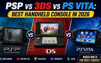PSP vs 3DS vs PS Vita: Best Handheld Console in 2026