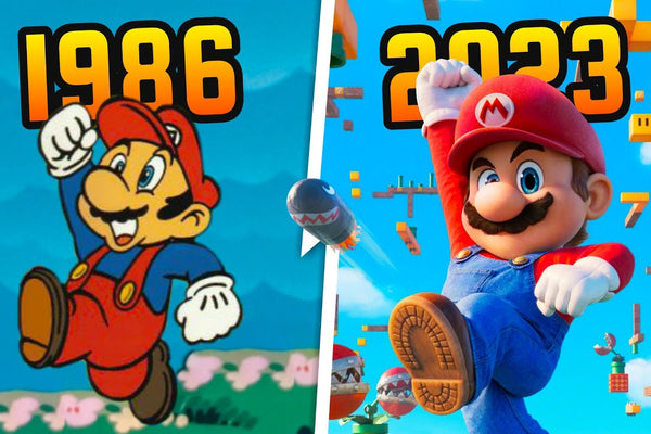 L'évolution des graphismes dans le rétrogaming