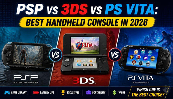 PSP vs 3DS vs PS Vita: Best Handheld Console in 2026
