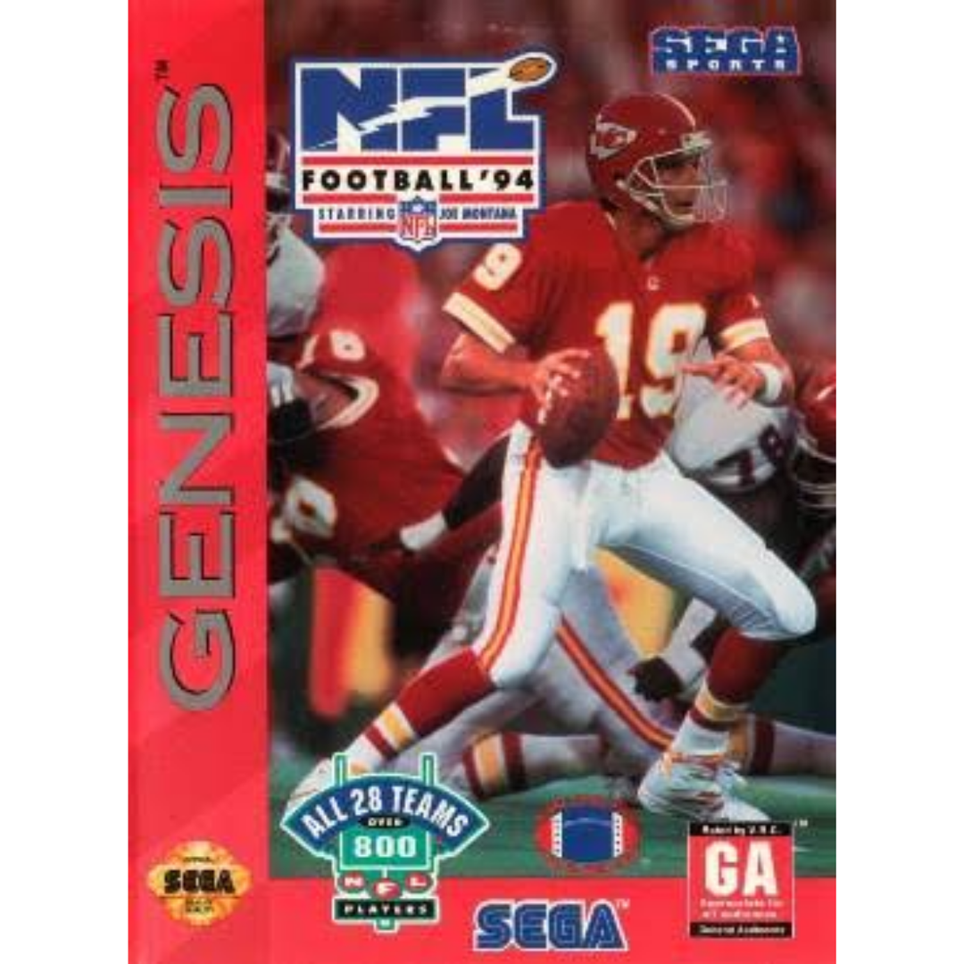 NFL Football - Sega Genesis Game