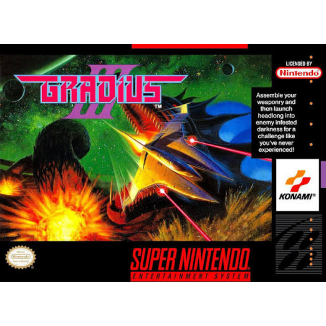 Gradius III - SNES Game