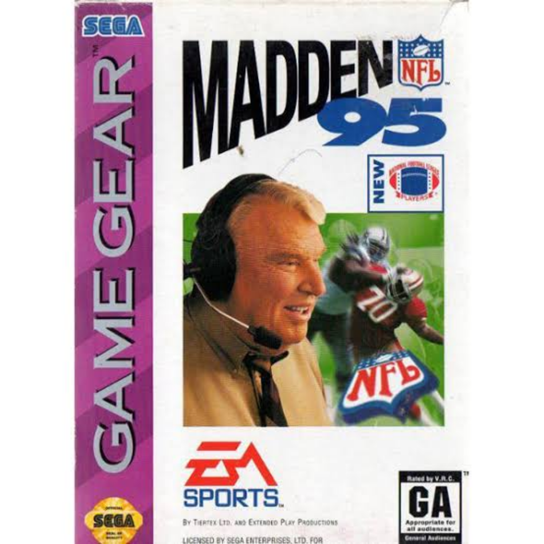 NFL '95 - Game Gear Game