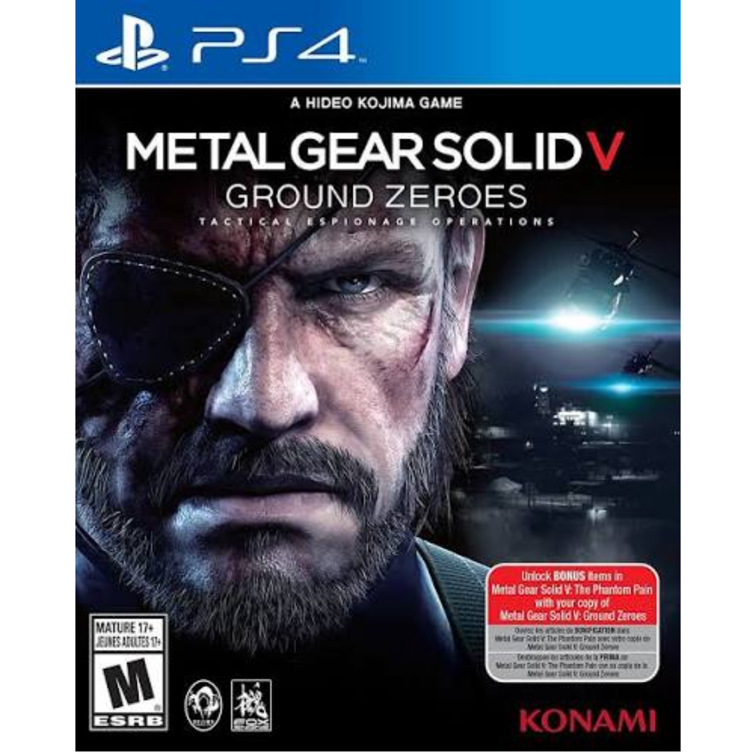 Metal Gear Solid V: Ground Zeroes - PS4 Game