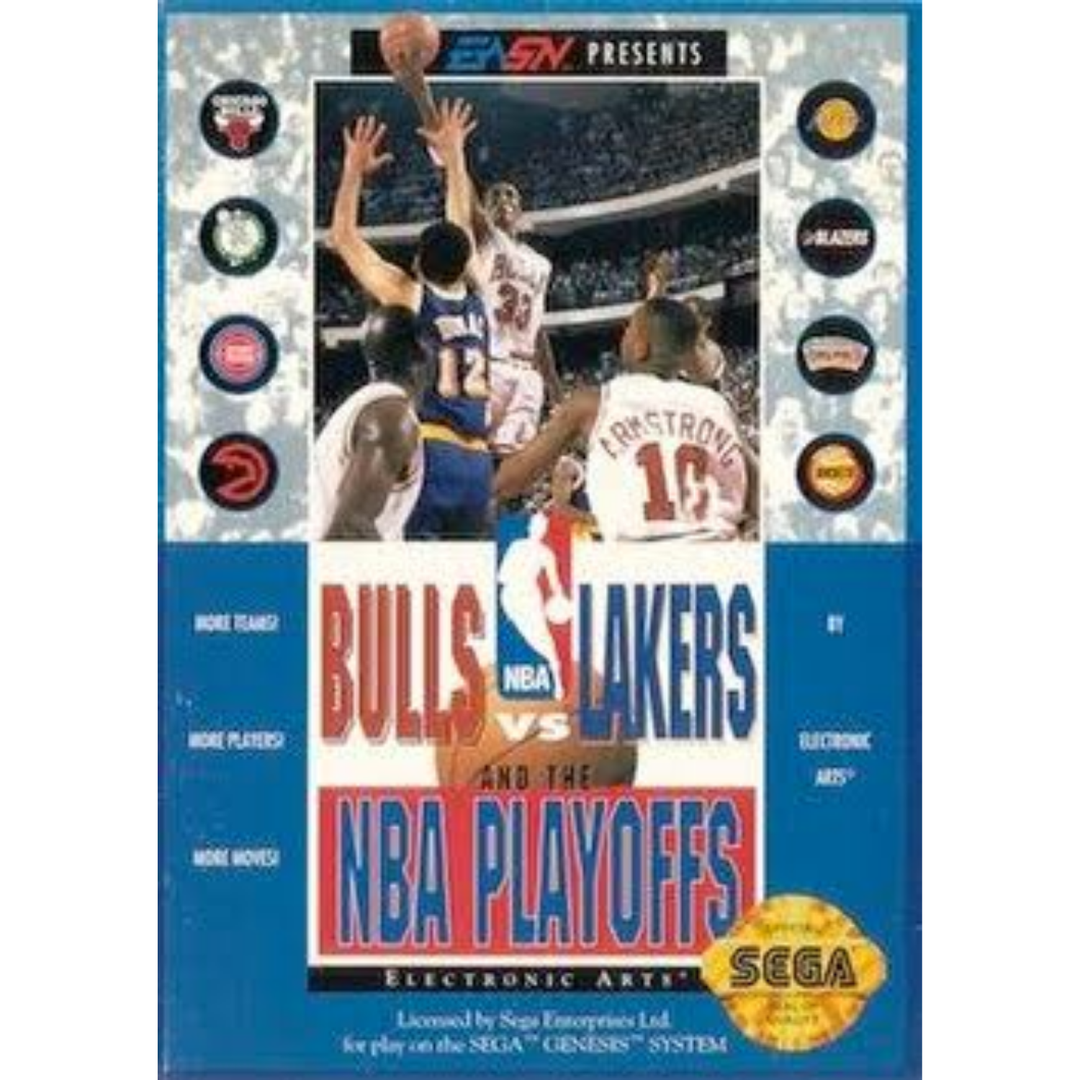 Bulls vs. Lakers - Sega Genesis Game