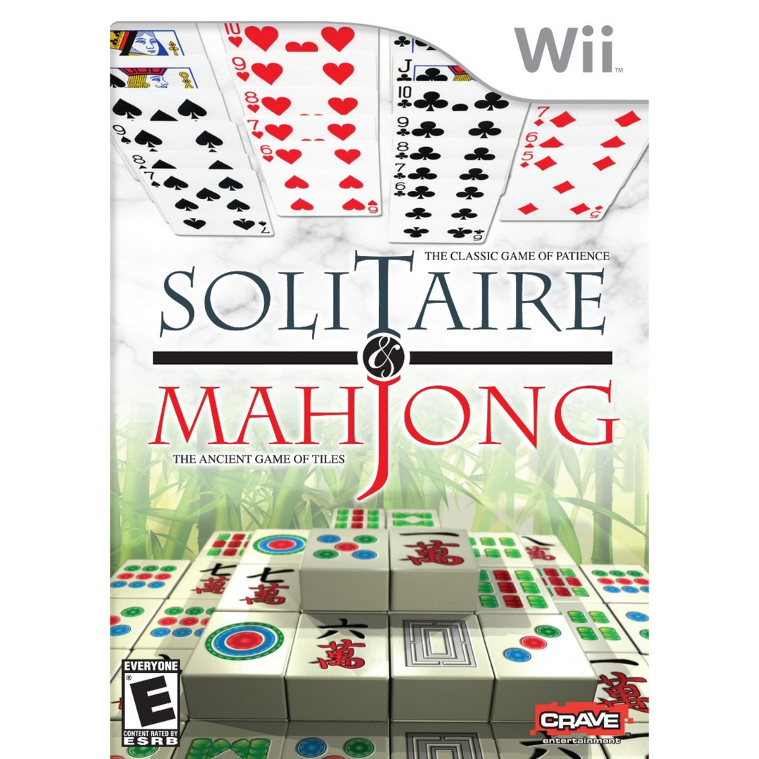 Solitaire & Mahjong - Wii Game