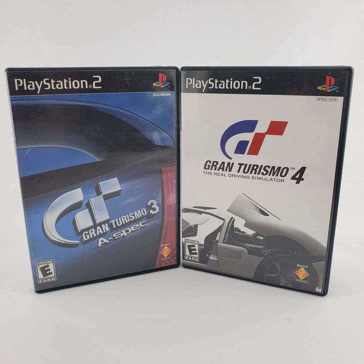 Playstation 2 Fat Console Bundle: Gran Turismo 3 & 4 | Retrolio Games