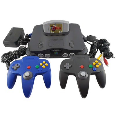 Nintendo 64 (N64) Console Bundle: Zelda Ocarina of Time