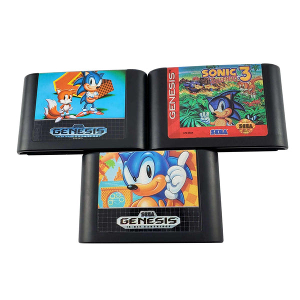 Console Sega Genesis en lot : Sonic the Hedgehog 1, 2 et 3 - Image 3