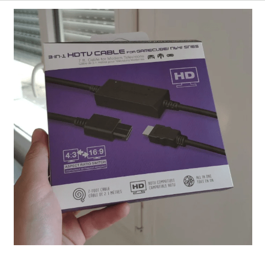3-IN-1 HDTV Cable for Gamecube / SNES / N64 - Retro vGames