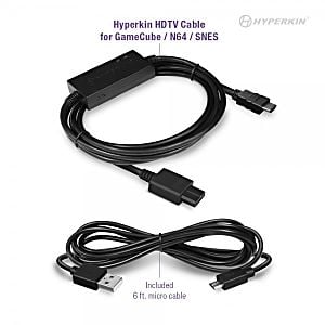 3-IN-1 HDTV Cable for Gamecube / SNES / N64 - Retro vGames