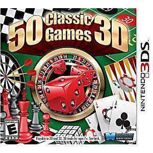 50 Classic Games - 3DS Game | Retrolio Games