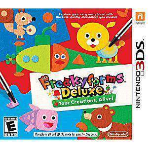 Freakyforms Deluxe Your Creations Alive - 3DS Game | Retrolio Games