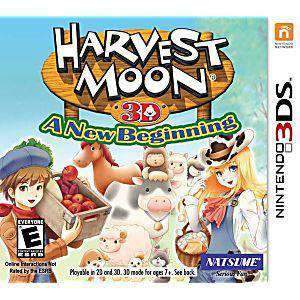 Harvest Moon: A New Beginning - 3DS Game | Retrolio Games