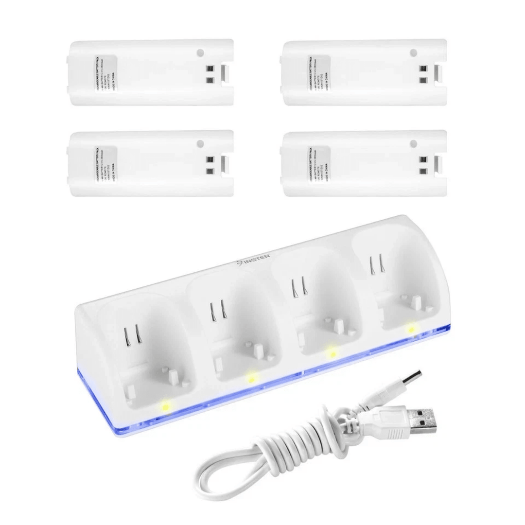 4-Port Charging Station Stand for Wii Remote Controllers - Retro vGames
