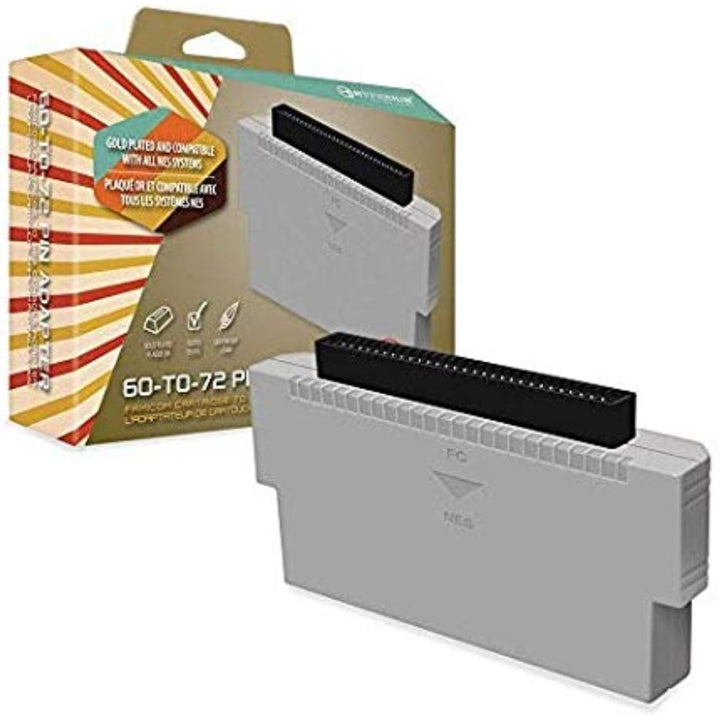 60 to 72 Pin Adapter for Famicom to NES - Retro vGames