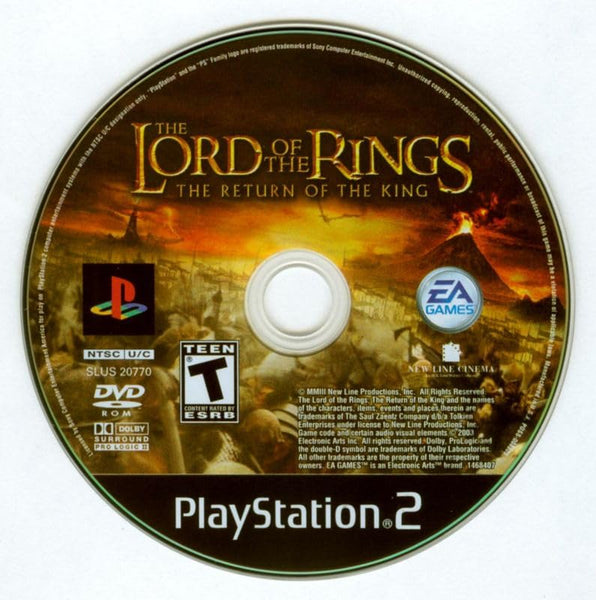 Lord of the Rings Return of King - PS2 Game - Image 3