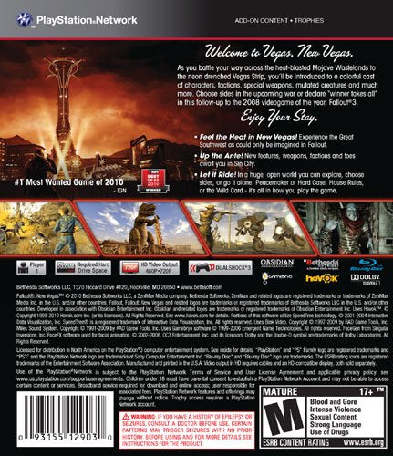 Fallout New Vegas – PS3 Game - Image 2