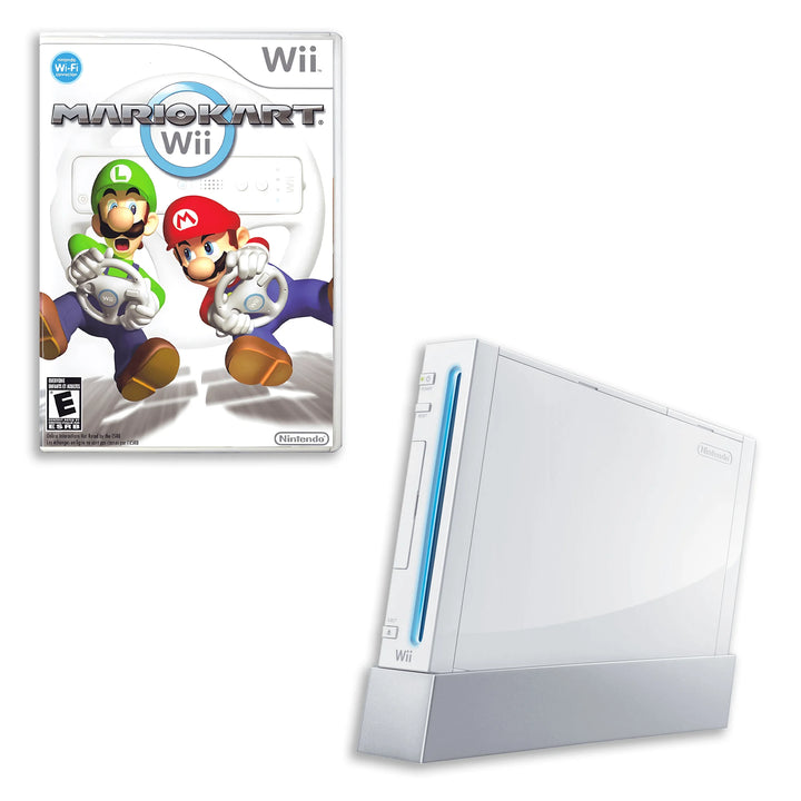 Wii with Mario Kart