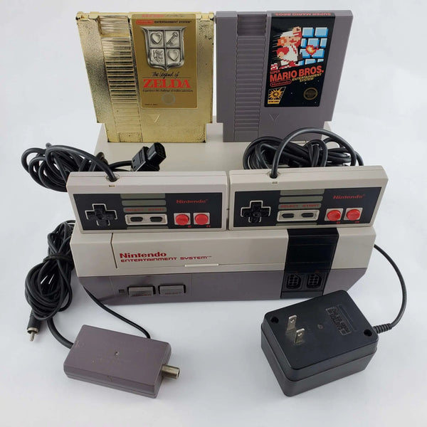 Console Nintendo NES - Pack : Super Mario Bros et The Legend of Zelda - Image 2