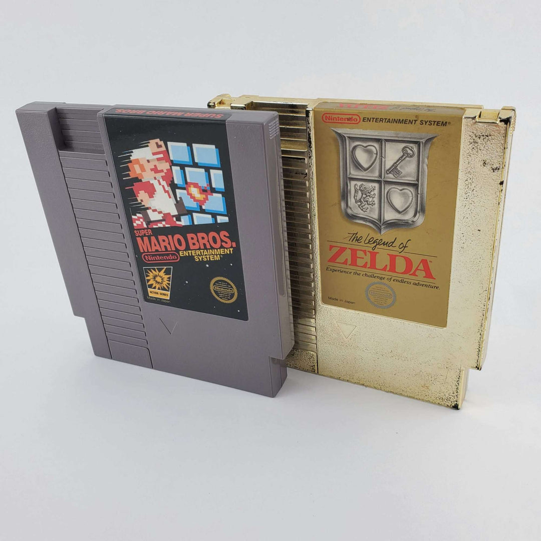 Nintendo NES Console Bundle: Super Mario Bros & Legend of Zelda | Retrolio Games