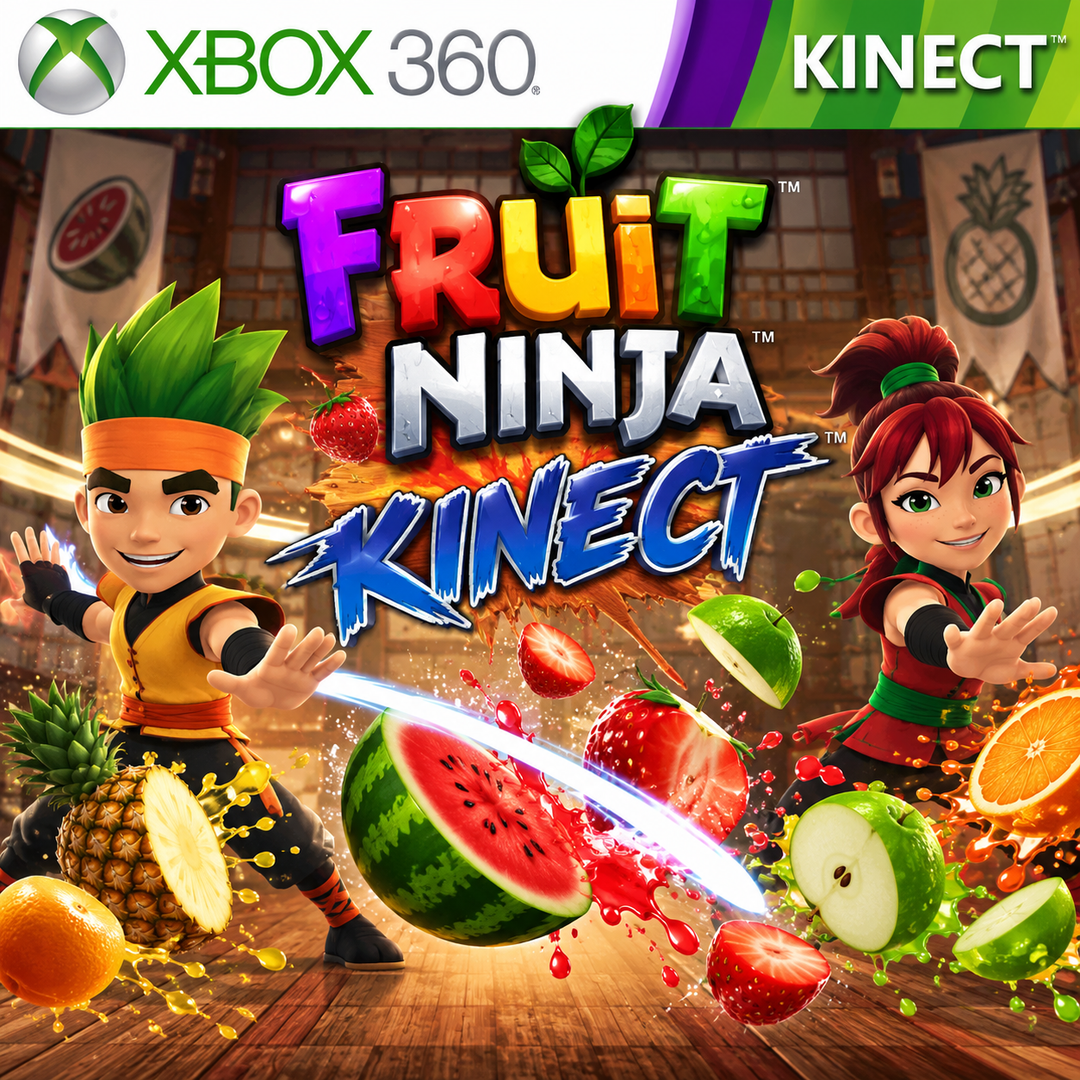 Fruit Ninja Kinect - Xbox 360 Game