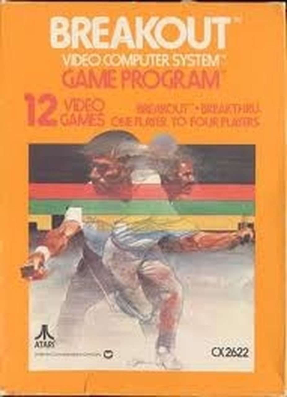 BREAKOUT - ATARI 2600 GAME - Atari 2600 Game | Retrolio Games