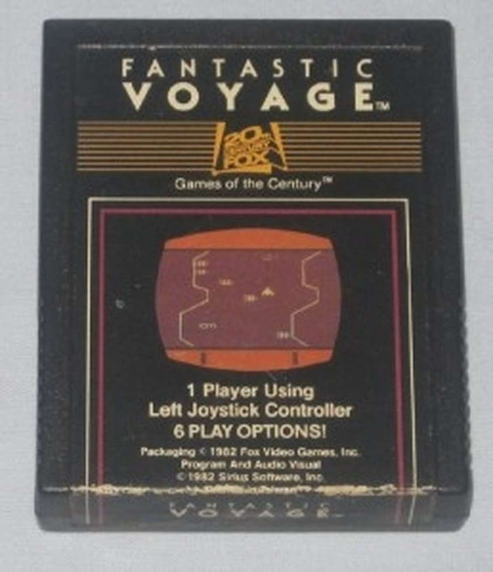 FANTASTIC VOYAGE - ATARI 2600 GAME - Atari 2600 Game | Retrolio Games