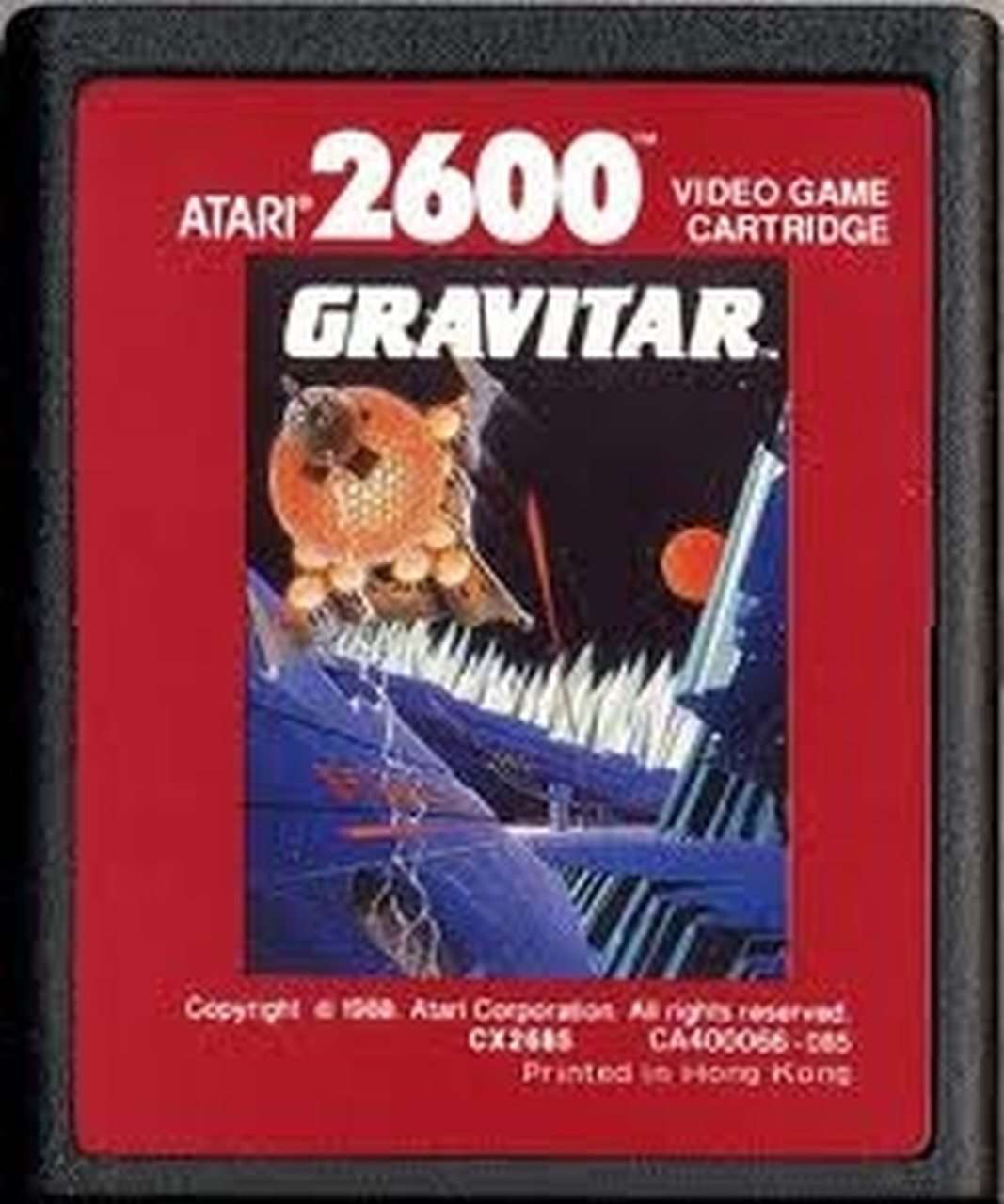 GRAVITAR RED LABEL - ATARI 2600 GAME - Atari 2600 Game | Retrolio Games