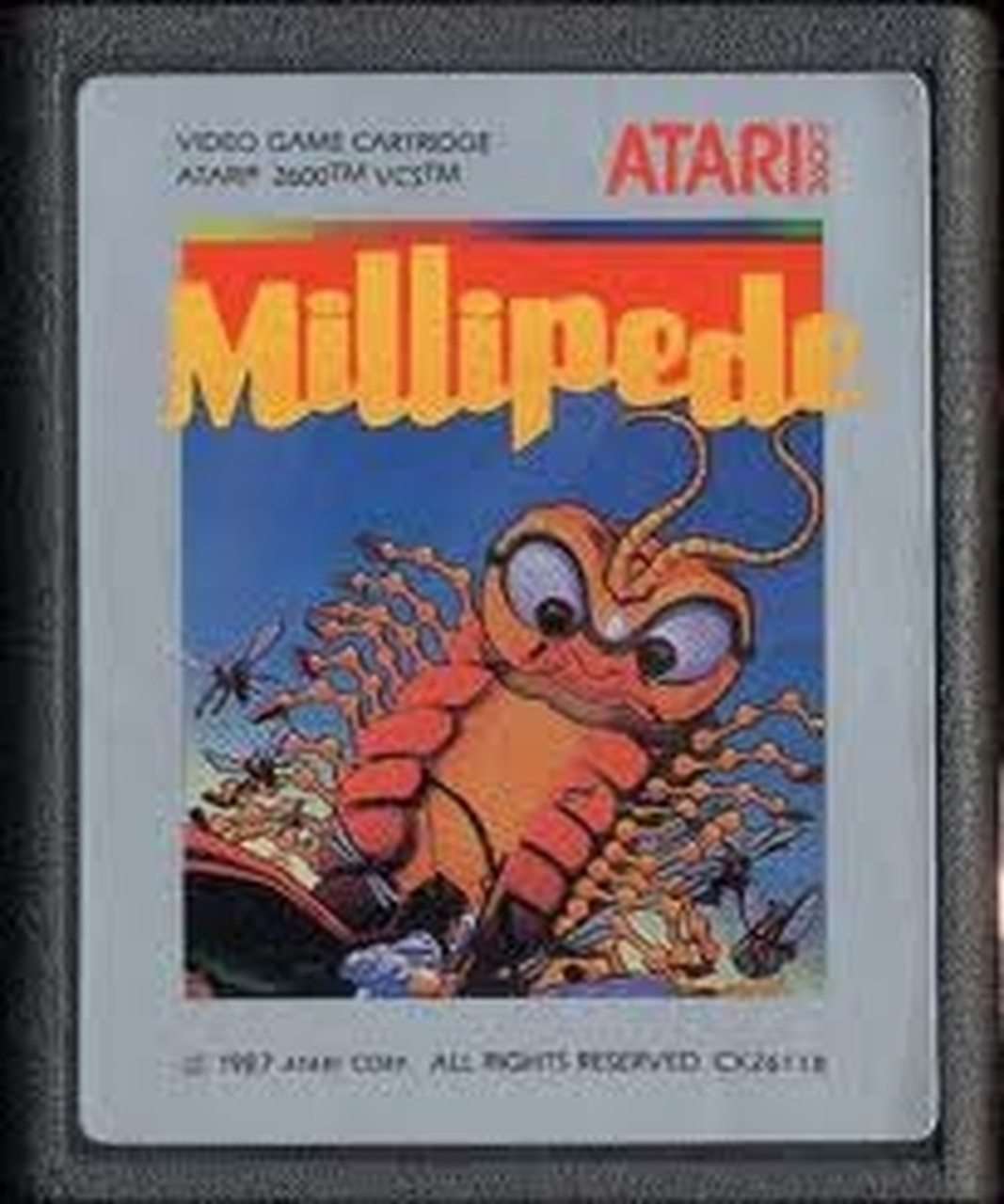 MILLIPEDE - ATARI 2600 GAME - Atari 2600 Game | Retrolio Games