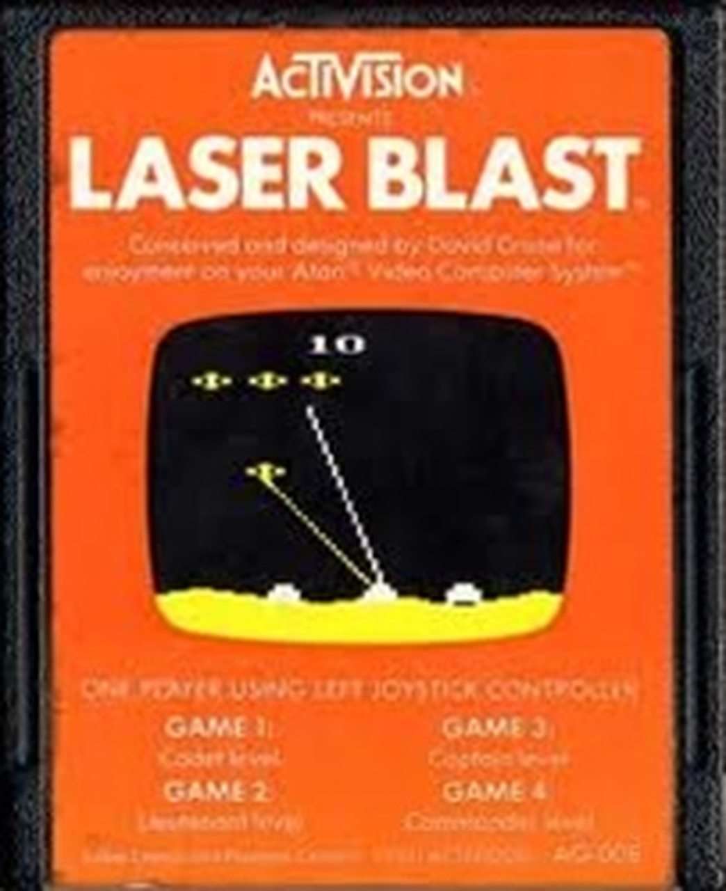 LASER BLAST - ATARI 2600 GAME - Atari 2600 Game | Retrolio Games