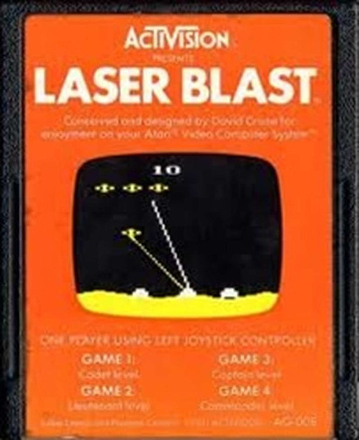 LASER BLAST - ATARI 2600 GAME - Atari 2600 Game | Retrolio Games