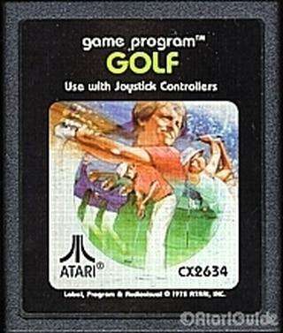GOLF - ATARI 2600 GAME - Atari 2600 Game | Retrolio Games