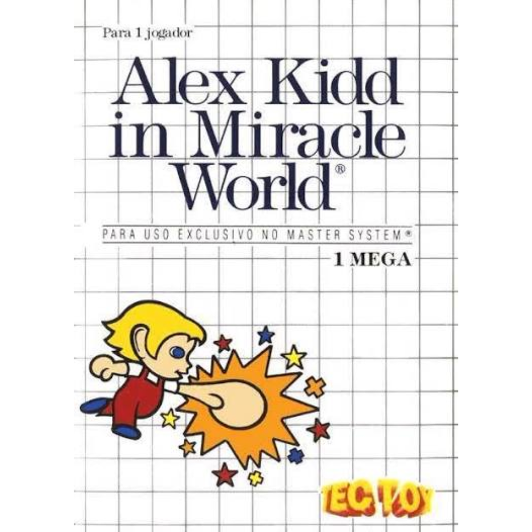 Alex Kidd in Miracle World - Sega Master System Game