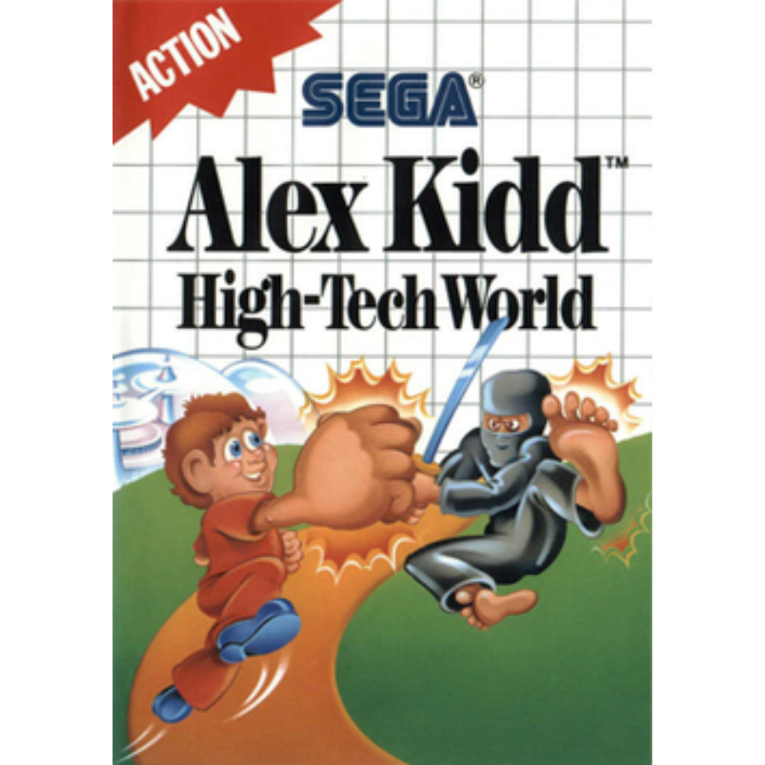 Alex Kidd: High-Tech World - Sega Master System Game