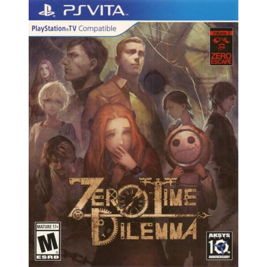 Zero Escape: Zero Time Dilemma - PS Vita Game