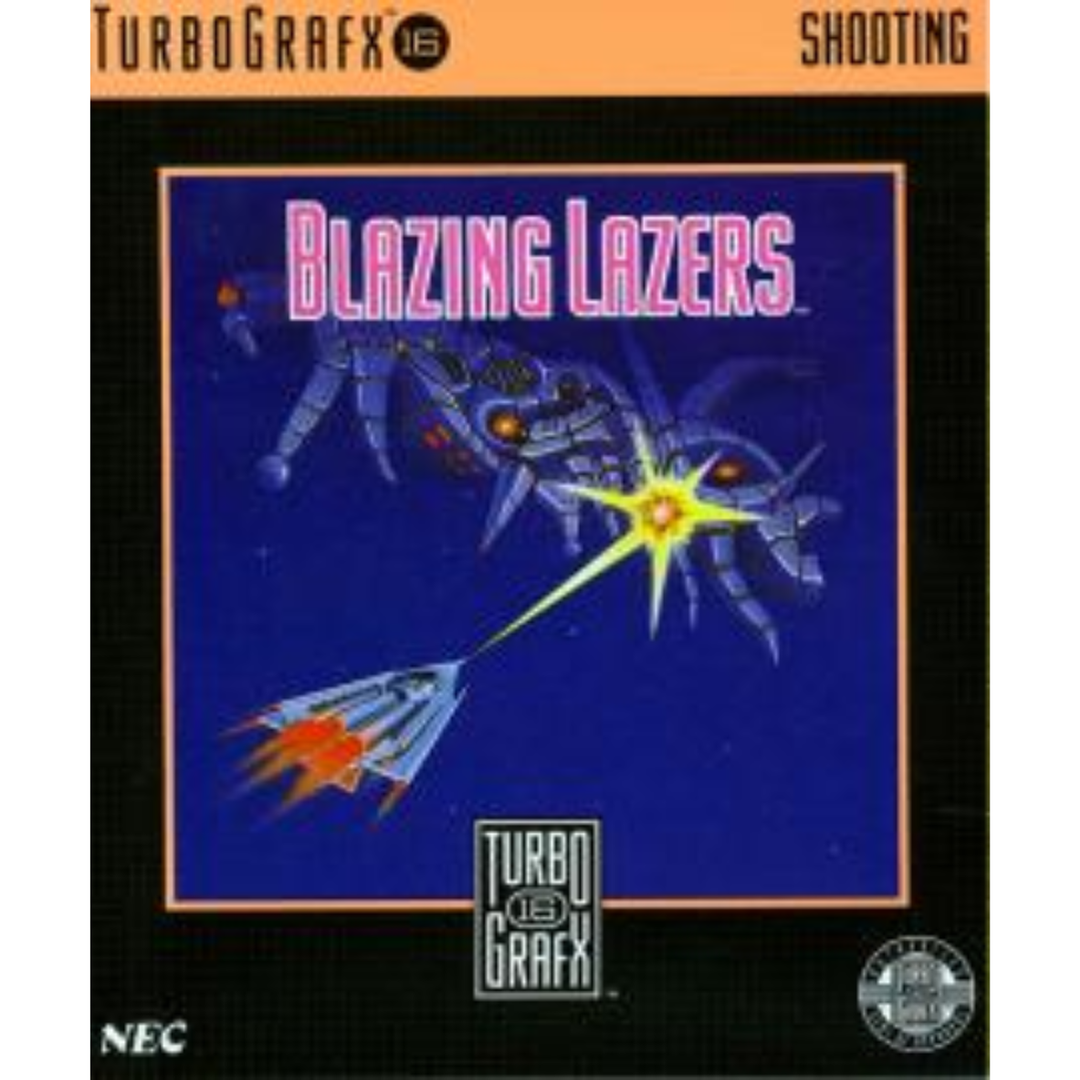 Blazing Lazers - TurboGrafx-16 Game