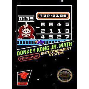 Donkey Kong Jr. Math - NES Game - Image 2
