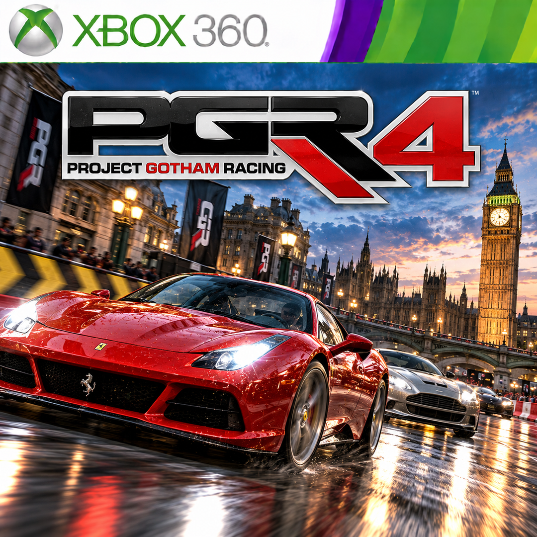Project Gotham Racing 4 - Xbox 360 Game