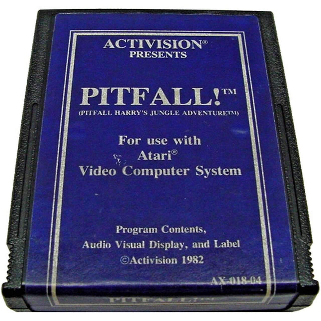 PITFALL! (BLUE LABEL) - ATARI 2600 GAME - Atari 2600 Game | Retrolio Games