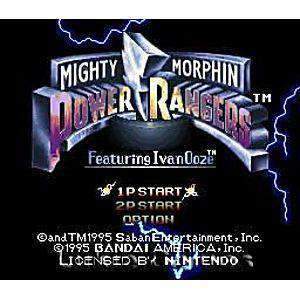 Mighty Morphin Power Rangers - The Movie - SNES Game - Image 2