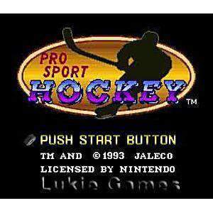 Pro Sport Hockey - SNES Game - Image 3