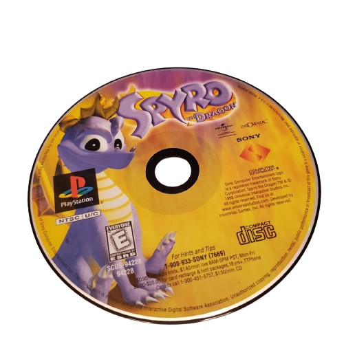 Spyro the Dragon - PS1 Game - Image 2
