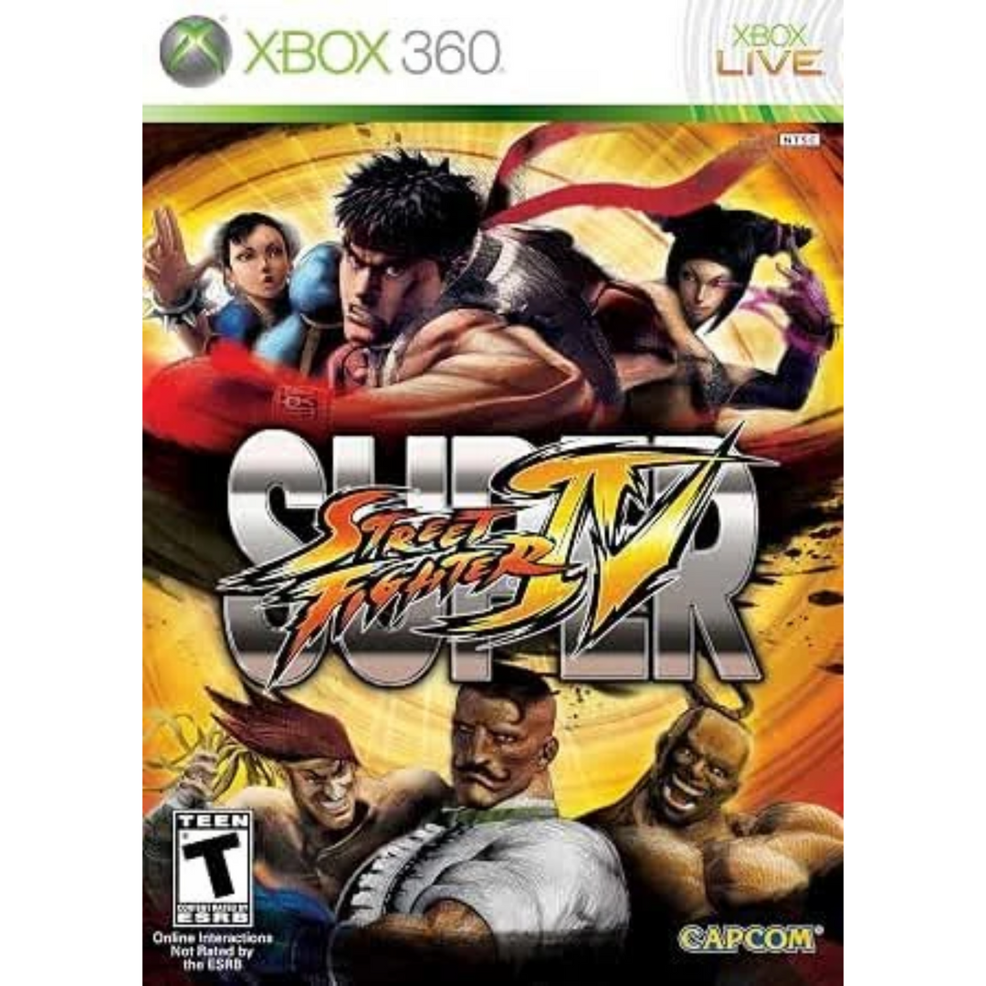 Super Street Fighter IV - Xbox 360 Game
