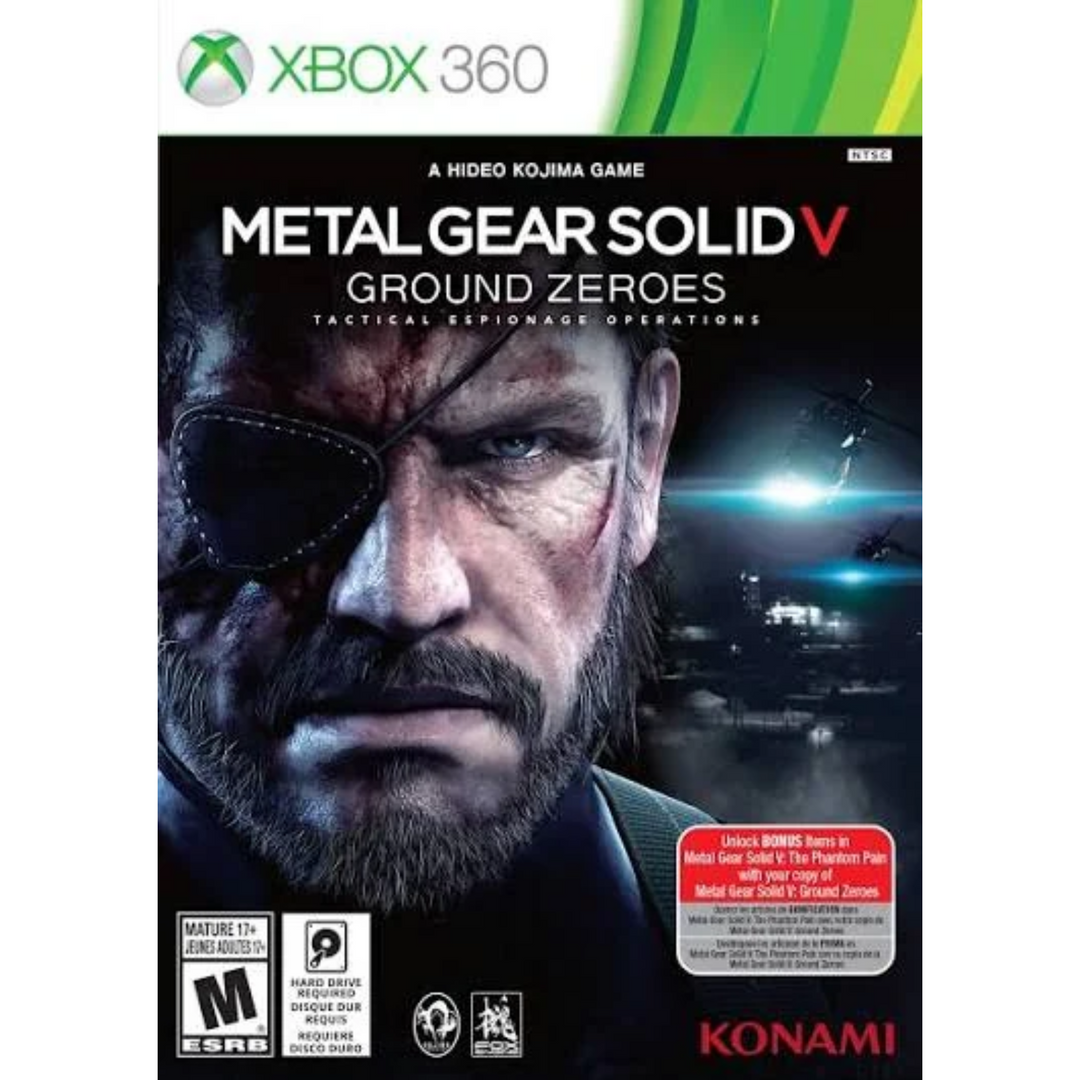 Metal Gear Solid V: Ground Zeroes - Xbox 360 Game
