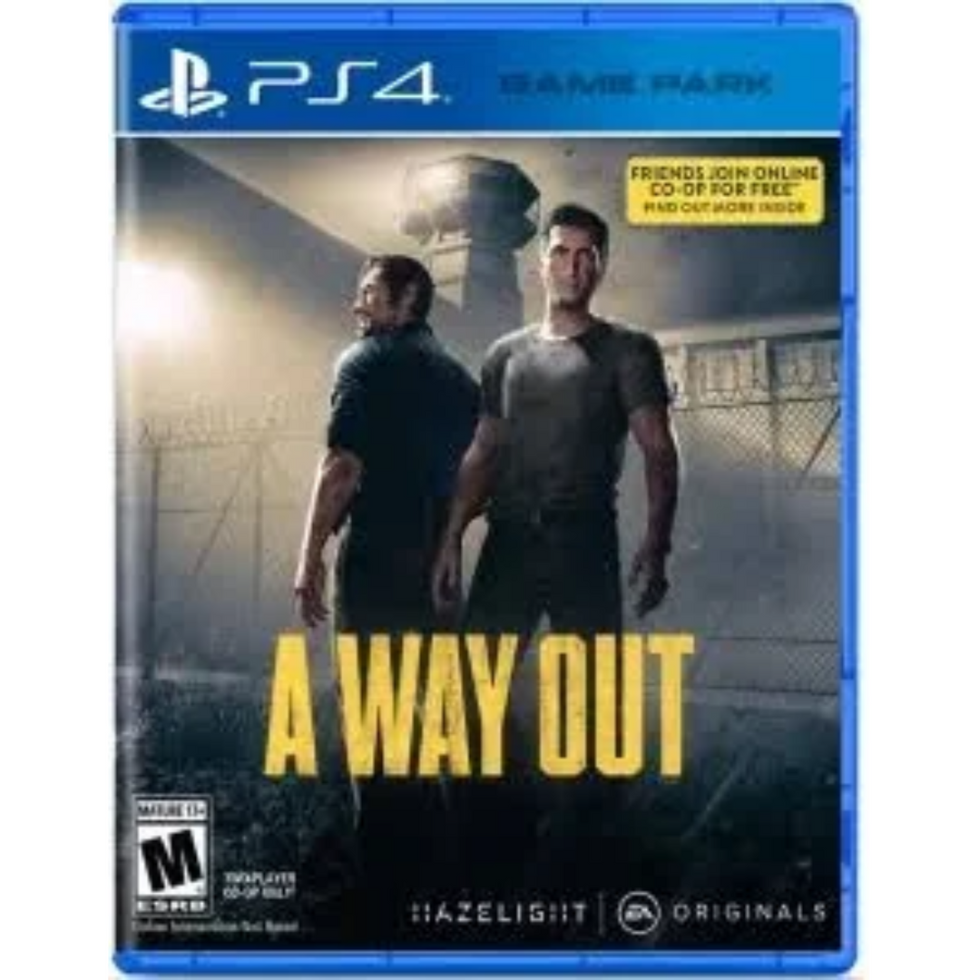 A Way Out - PS4 Game (Playable on PS5)