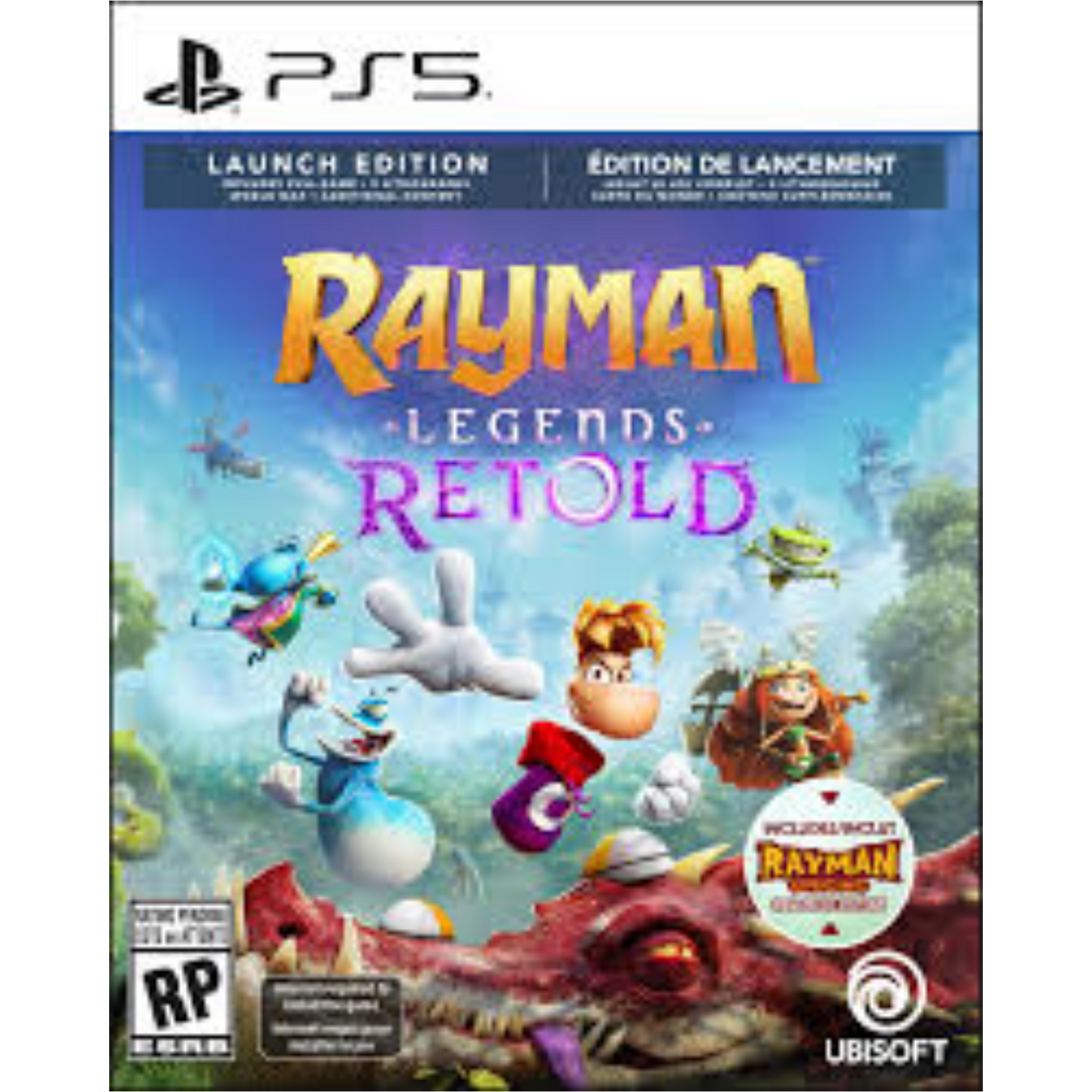 Rayman Legends: Definitive Edition - PS4 Game (Playable on PS5)