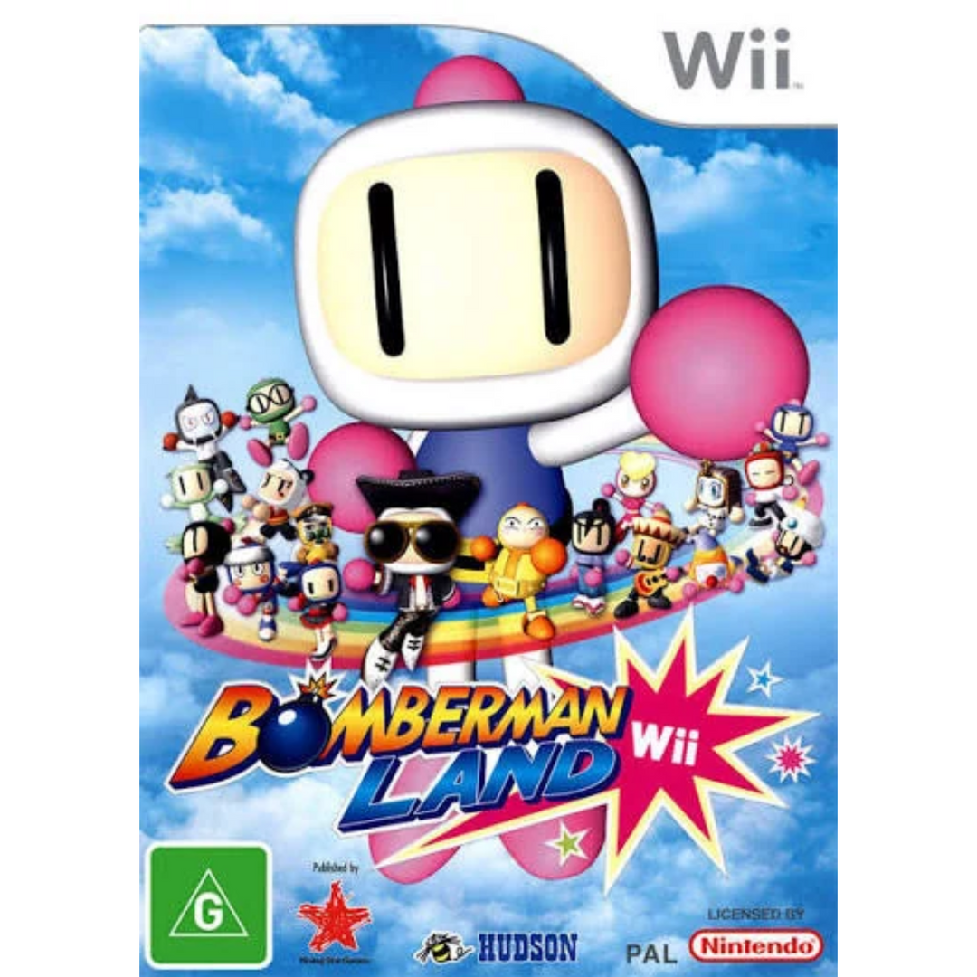 Bomberman Land Wii - Wii Game