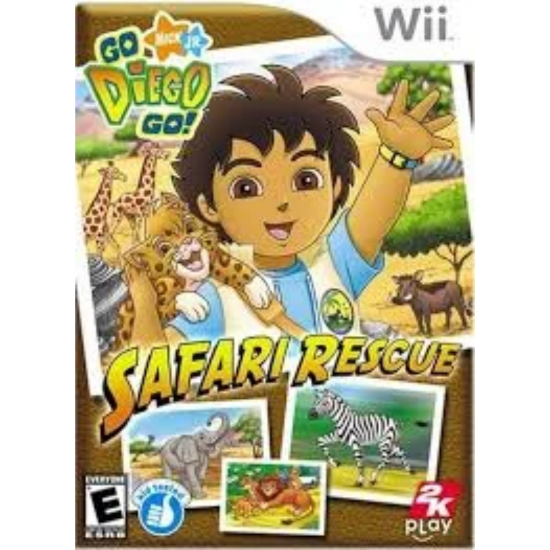 Diego's Safari Rescue - Wii Game