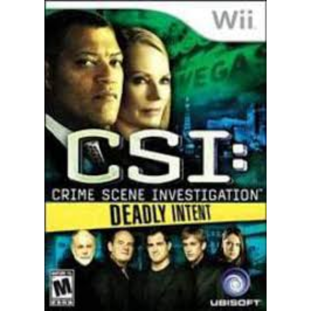 CSI: Deadly Intent - Wii Game